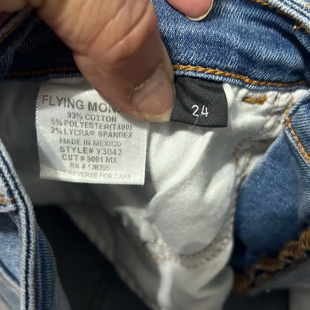 NWT Flying Monkey Ultra High Rise Jeans 👖 size 24” - Picture 8 of 9